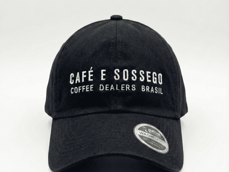 Boné Café e Sossego - Preto